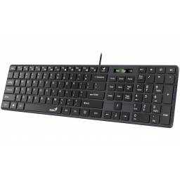 TECLADO GENIUS SLIMSTAR 126 USB ULTRA COMPACTO EN ESPAOL