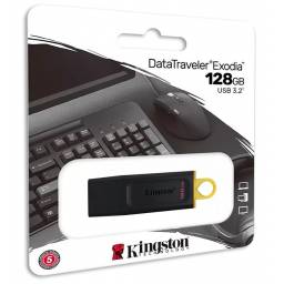 PENDRIVE KINGSTON 128GB EXODIA DATA TRAVELER 3.2