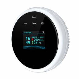 SENSOR GAS Y TEMPERATURA WIFI TUYA SMART LIFE