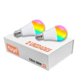 LAMPARA LED WIFI RGB+W TUYA SMART 9W KIT X2