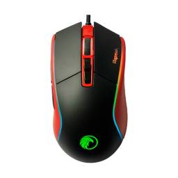 MOUSE RAZEAK GAMING RGB FALCON RM-X18 (Rojo)