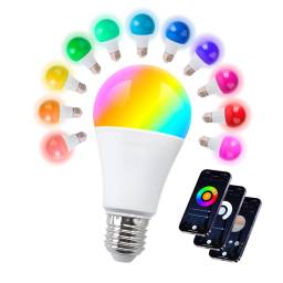 LAMPARA LED BLUETOOTH MINI RGBCW TUYA SMART 9W E27