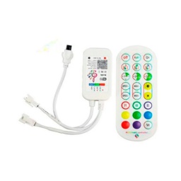 CONTROLADORA WIFI + CONTROL PARA TIRA LED TUYA SMART RGB-IC