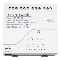 SWITCH INTELIGENTE WIFI TUYA SMART 4CH