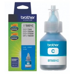 BOTELLA TINTA BROTHER ORIGINAL BT5001C