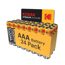 PILAS AAA KODAK XTRALIFE ALKALINA X24