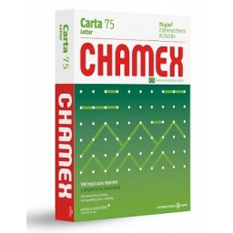 Papel Carta Chamex 500 hojas 75g