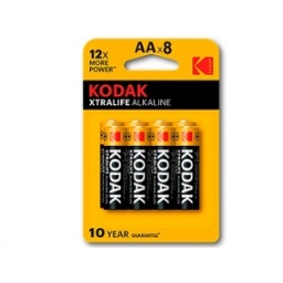 PILAS KODAK XTRALIFE ALKALINA AA X 8