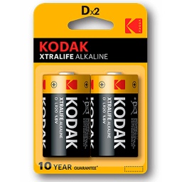 PILAS KODAK XTRALIFE ALKALINA D X2