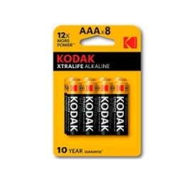 PILAS KODAK XTRALIFE ALKALINA AAA X 8