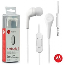 AURICULAR MOTOROLA EARBUDS 2 BLANCO