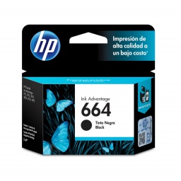 CARTUCHO ORIGINAL HP 664 NEGRO