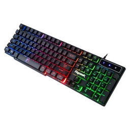 TECLADO RAZEAK RETROILUMINADO GAMMER RK-8165 LUGIA