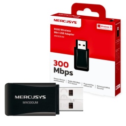 ADAPTADOR WIFI USB MERCUSYS by Tp-Link MW300UM - MINI