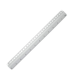 REGLA ALUMINO 30CM
