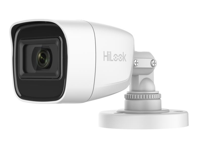 CAMARA HILOOK 2MP BULLET EXTERIOR - PLASTICO - C/AUDIO - THC-B120-PS