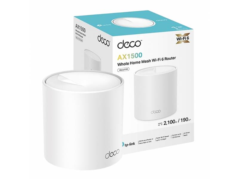 ACCESS POINT TP-LINK DECO X10 2,4GHZ/5GHZ - AX1500 X2 UNIDADES